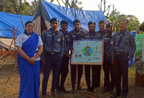 रोवर/ रेंजर निपुण कैंप देहरादून में रा० महाविद्या० चिन्यालीसौड़ के रोवर/ रेंजर ने किया प्रतिभाग