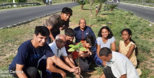 हरिद्वार: विवाह की वर्षगांठ पर किये वृक्षारोपण, कुन्दन बन रहे प्रेरणा स्रोत्र