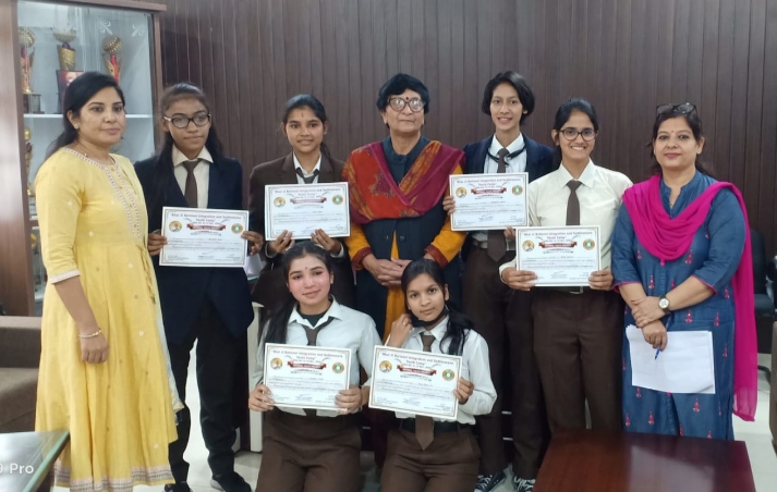 वाणिज्य महाविद्यालय हल्द्वानी की छात्राओं ने जयपुर में किया उत्कृष्ट प्रदर्शन