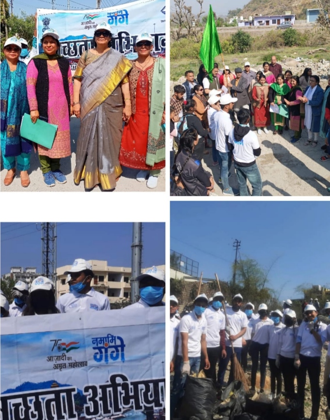महाविद्यालय मालदेवता रायपुर के छात्र-छात्राओं ने चलाया स्वच्छता अभियान