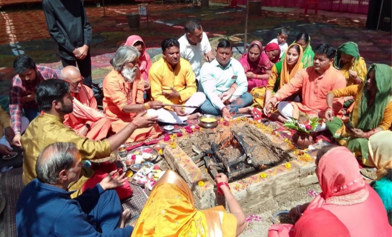 हरिद्वार: श्री बालाजी धाम में धूमधाम से मनाया गया हनुमान जन्मोत्सव समारोह