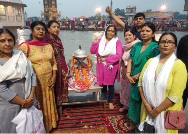 माननीय प्रधानमंत्री मोदी के नेतृत्व में हुआ नदियों का समुचित विकास: पूजा कपिल मिश्रा 