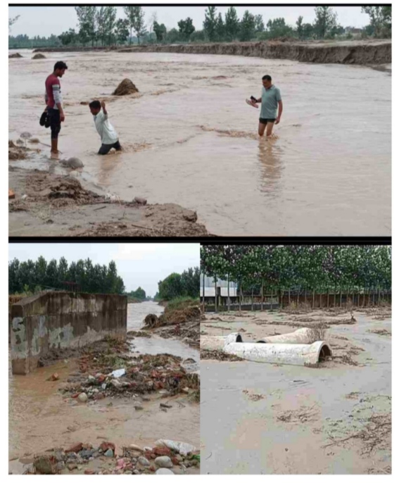 हरिद्वार:बारिश ने पतंजलि और अहमदपुर ग्रांट के गांव को जोड़ने वाली सड़क को किया तबाह, बढ़ी परेशानी