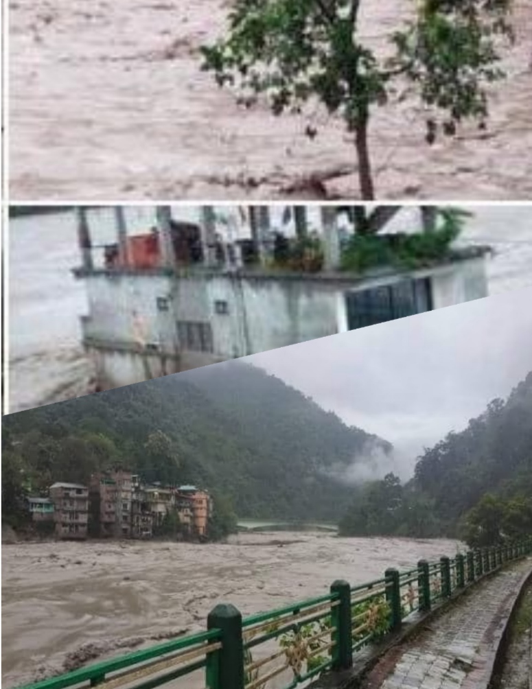 सिक्किम: बादल फटने से आयी बाढ़ से तबाही, सेना के कैंप से 23 जवान लापता, तलाश जारी