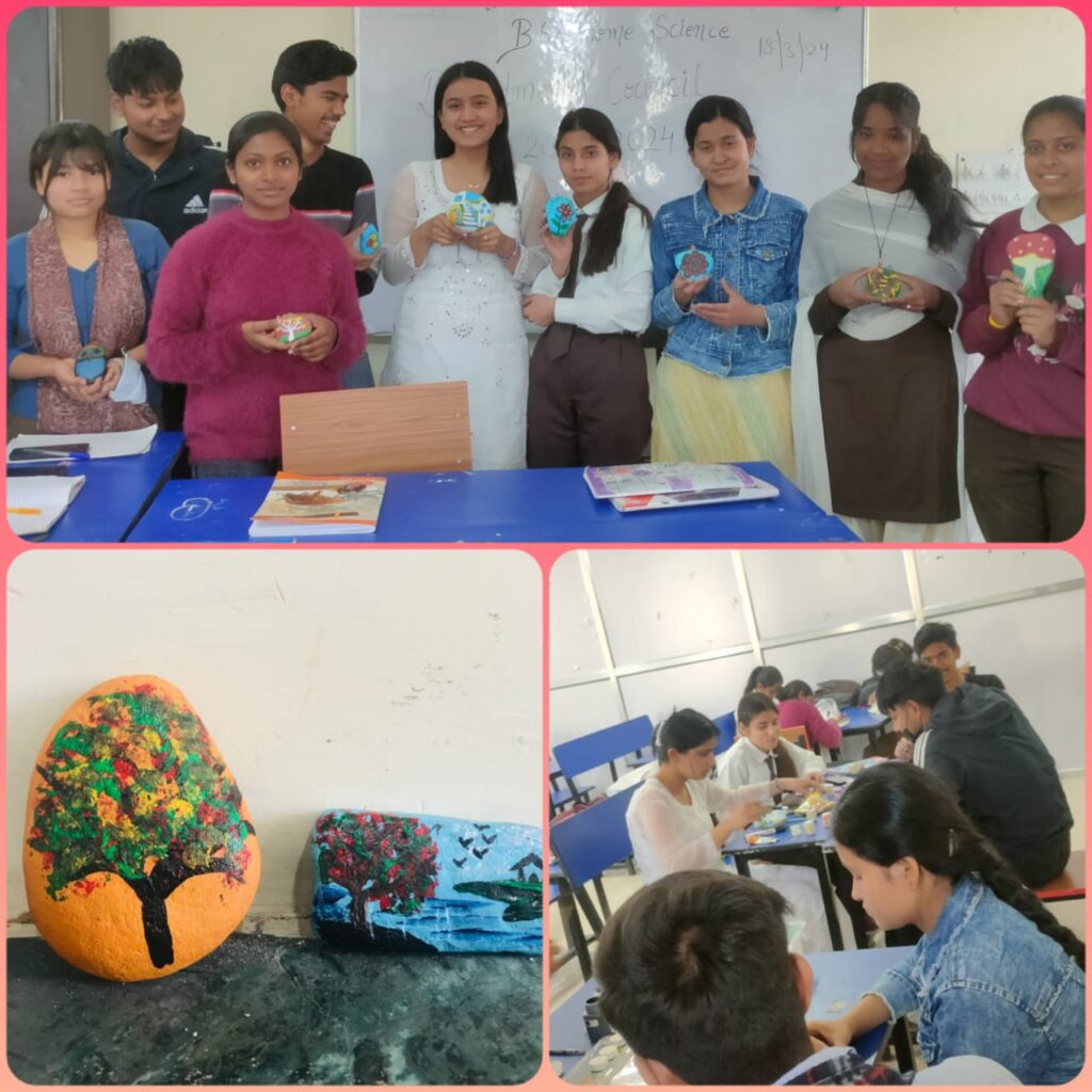 महाविद्यालय मालदेवता रायपुर में बीएससी गृह विज्ञान संकाय में दो दिवसीय विभागीय परिषद गतिविधियों का शुभारंभ