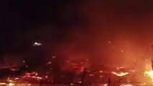 हरिद्वार: कबाड़ के गोदामों में लगी भीषण आग, लाखों का नुकसान