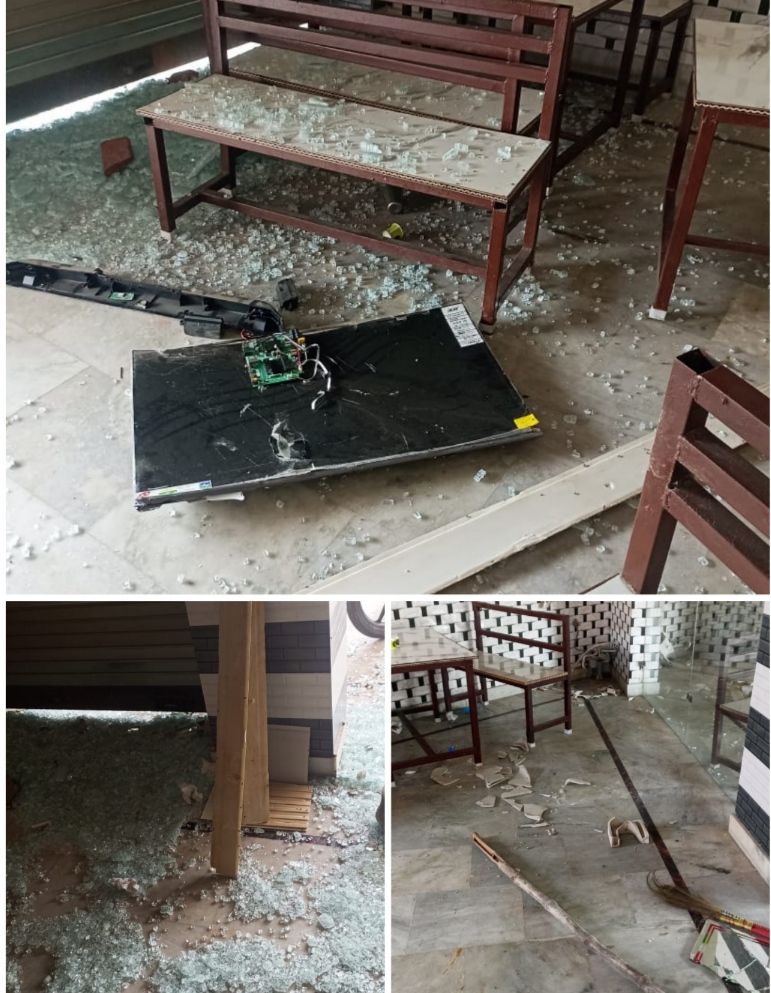हरिद्वार: कनखल निवासी के रेस्टारेंट में नशे में धुत लोगों ने की तोड़फोड़,बाहर खड़ी गाड़ियों को भी किया क्षतिग्रस्त