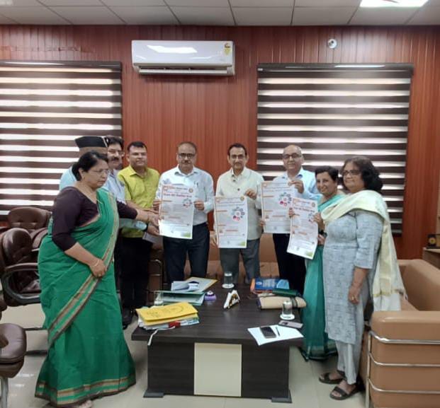 कुलपति प्रो एन के जोशी ने किया “विजन फॉर विकसित भारत” विषय पर शोधपत्र लेखन प्रतियोगिता के पोस्टर का लोकार्पण