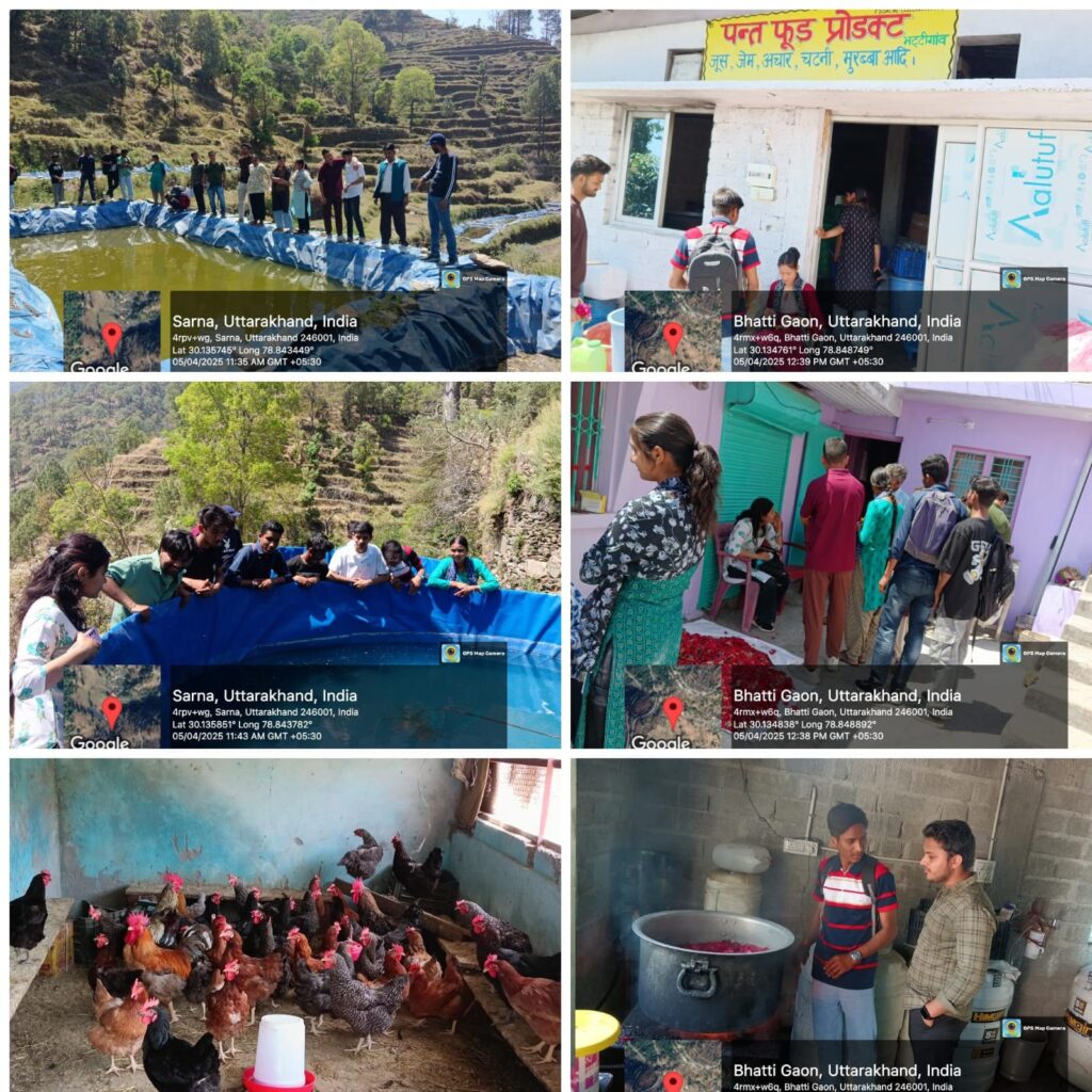 महाविद्यालय पाबो: उद्यमिता विकास प्रशिक्षण कार्यक्रम के अंतर्गत प्रतिभागियों ने किया औद्योगिक भ्रमण