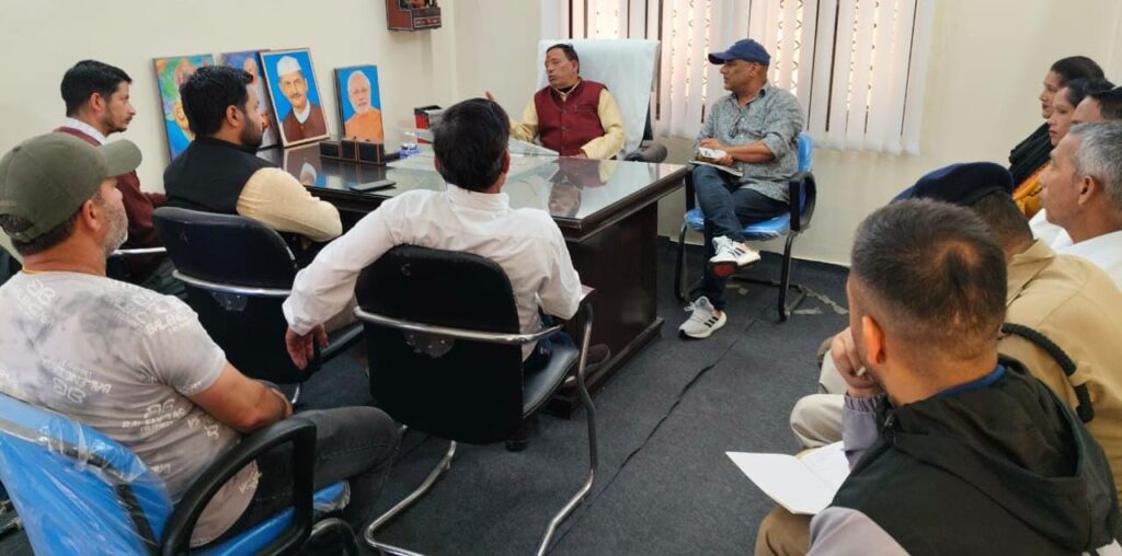 गजा: लगने वाले पौराणिक मेले को भव्य रुप से समपन्न कराने को बैठक आयोजित