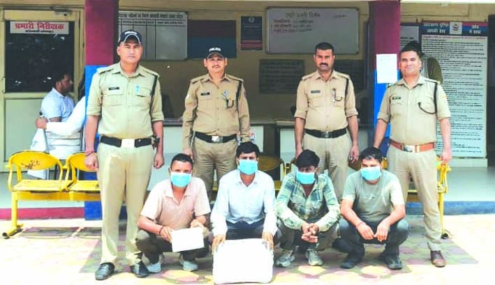हरिद्वार: पुलिस ने दबोचे चार शातिर टप्पेबाज, कई वारदातों को दे चुके हैं अंजाम