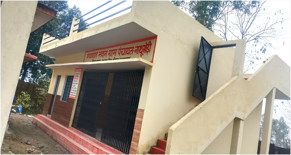 मनरेगा एवं पंचायती राज विभाग के युगपतिकरण के माध्यम से ग्राम पंचायत नाथूखेड़ी- विकास की दिशा में एक सशक्त कदम