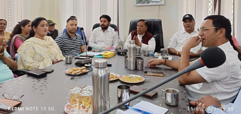 गजा: श्री घंटाकर्ण गजा महोत्सव भव्य बनाने हेतु बैठक का आयोजन