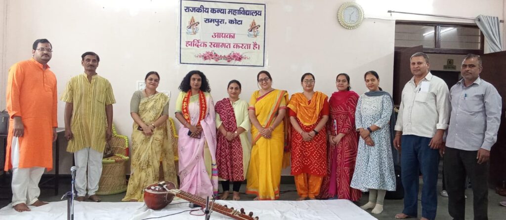 कोटा: राजकीय कन्या महाविद्यालय रामपुरा में ओरिएंटेशन कार्यक्रम का आयोजन