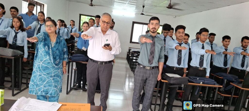 सही मतदान एक सशक्त राष्ट्र की मज़बूत नींव रखता हैं: प्रो डॉ सुनील कुमार बत्रा