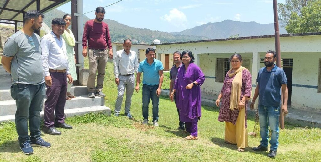 महाविद्यालय,पोखड़ा में हुआ विश्व पर्यावरण दिवस कार्यकम का आयोजन
