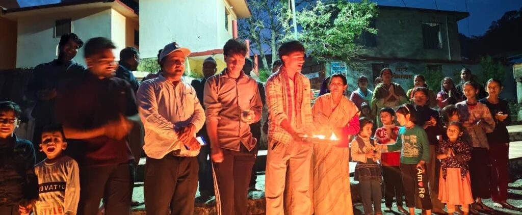 राजकीय व्यावसायिक महाविद्यालय पैठाणी में मनाया गया गंगा दशहरा कार्यक्रम