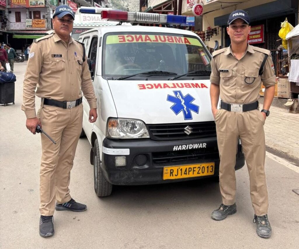 हरिद्वार से लक्जरी एंबुलेंस बुक करवा कर श्री केदारनाथ यात्रा पर जा रहे थे, पुलिस ने किया सीज