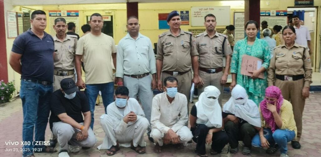 हरिद्वार: देह व्यापार की सूचना पर हरिद्वार पुलिस का एक्शन, 3 महिलाएं, 2 पुरुष एवं होटल संचालक सहित 6 गिरफ्तार