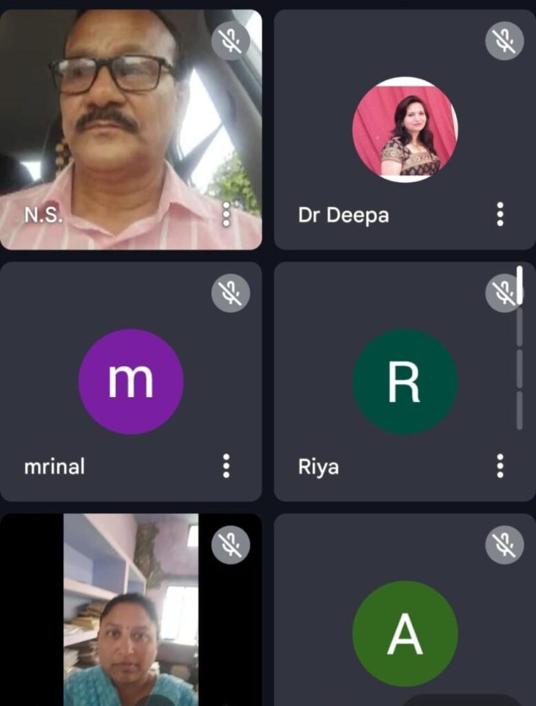 महाविद्यालय हल्द्वानी और 24 यूके गर्ल्स बटालियन एनसीसी के द्वारा एक दिवसीय वेबीनार आयोजित