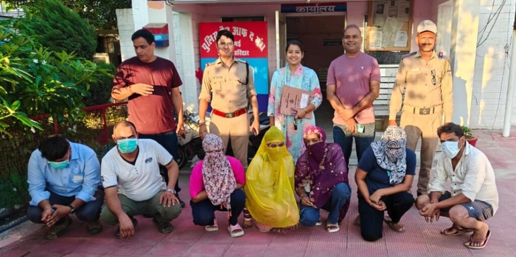 हरिद्वार : देह व्यापार की सूचना पर होटल में छापा, 4 युवती और 3 युवक गिरफ्तार