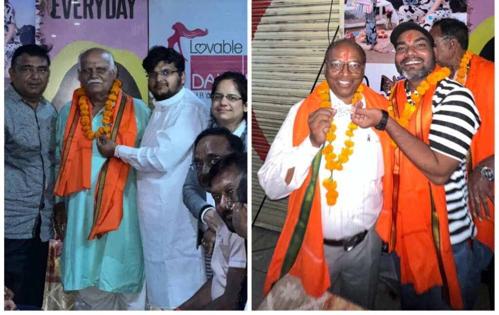 लखनऊ: आदर्श व्यापारी एसोसिएशन इंदिरानगर ने किया सम्मान समारोह का आयोजन