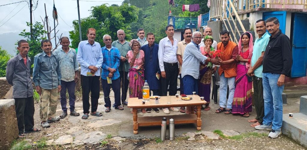 गजा: पंचायत चुनाव प्रत्याशियों ने किया जनसम्पर्क, घर घर जा कर मांगा समर्थन