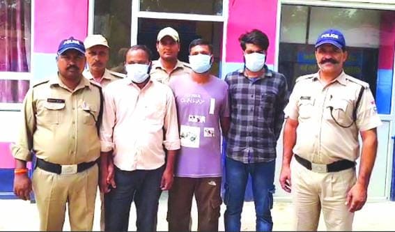 हरिद्वार: खेतों से मोटर चोरी करने वाले गैंग के तीन आरोपी गिरफ्तार