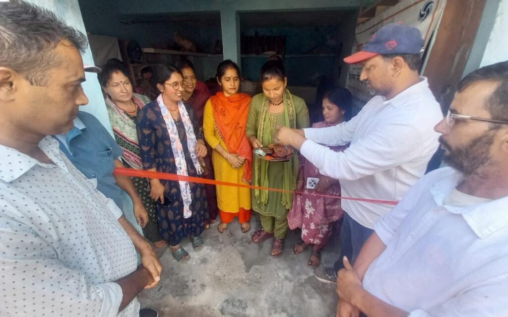 गजा: टी.एच.डी.सी. द्वारा स्वरोजगार के लिए निशुल्क सिलाई प्रशिक्षण का शुभारंभ