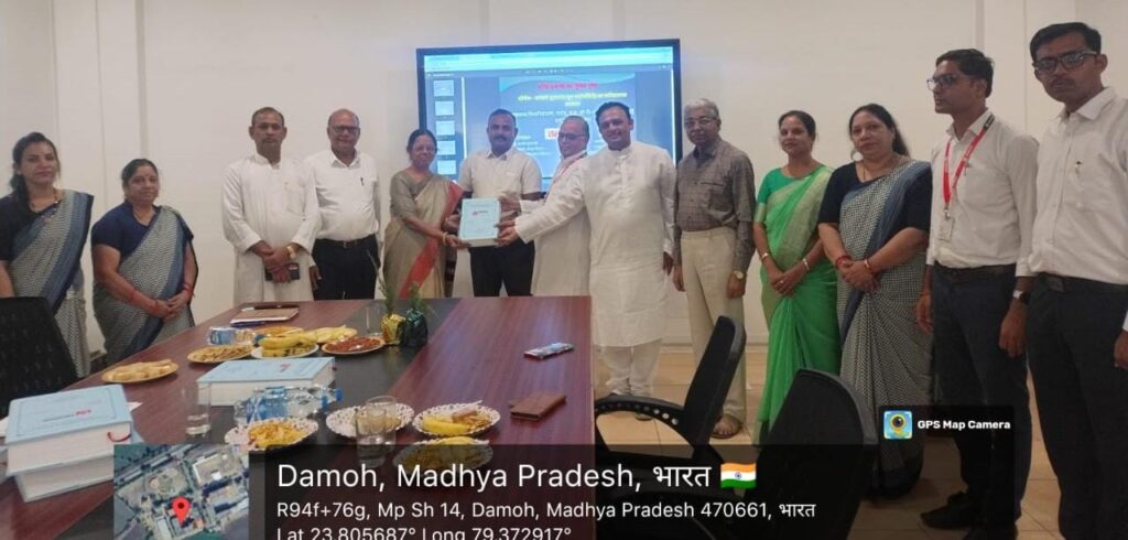एकलव्य विश्वविद्यालय दमोह के शोधार्थी आलोक कड़ुबा घोड़के जैन के शोध कार्य हेतु पी-एच. डी. उपाधि की अनुशंसा